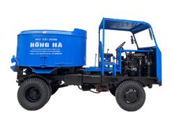 Máy trộn bê tông tự hành 18 bao 2 cầu