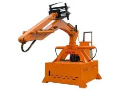 Máy gắp vật liệu Hồng Hà cố định động cơ điện