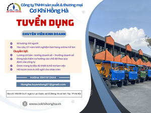 Tuyển dụng chuyên viên kinh doanh