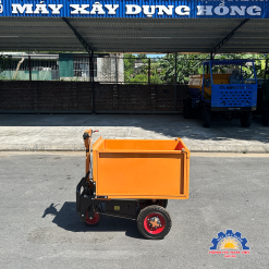 Xe rùa điện mini thùng vuông 1M Hồng Hà - 02