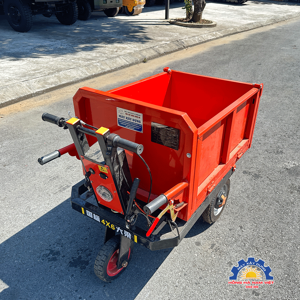Xe Rùa Điện Mini Thùng Vuông Hồng Hà - 06
